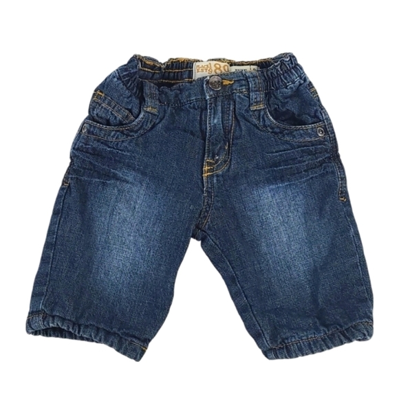 Vintage Lined Warm Denim Classic Jeans - Size 0-3 Months - Picture 9 of 9